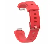 Replacement Silicone Watch Straps compatible with the Fitbit Inspire / Inspire HR - Red