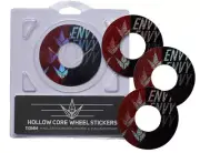 ENVY SCOOTERS - HOLLOW CORE WHEEL STICKER SET - 110MM - SPLIT ENVY