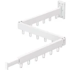 Tri-Fold Clothes Drying Rack Clothes Hanger Wall Mounted Laundry Clothesline