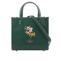 在飛比找誠品線上優惠-【COACH】Dempsey Tote 22 迪士尼聯名款米