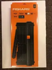 Fiskars SureCut Deluxe Paper Trimmer 12" Up To 10 Sheets - NEW In Box
