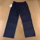 Match & Matchstick Mens Size 33 Navy Blue Flat Front Casual Pants NWT