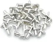 [LICQIC] 20 Pcs Shelf Pins, Metal Shelf Support Pegs for 5mm Hole, Shelf Brackets for Cupboard Cabinet Furniture Kitchen Wardrobe Shelves, Style 4, Fits 5mm Hole