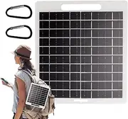 Solar Panel for Charging,Portable USB DC Charging Solar Panel | 5-12V Monocrystalline High Efficiency Survival Tool for RV Laptop Phone Tablet Wireless Earphone