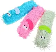 Chew Resistant Plush Dog Toys Interactive Pet Plush Pillow 3-in-1 Set for Dogs Cat Toys Fun Engaging Chewing