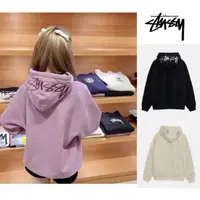 在飛比找蝦皮購物優惠-日本代購22 STUSSY Logo hoodie 刺繡連帽