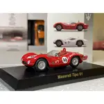 KYOSHO 京商1/64 MASERATI 瑪莎拉蒂 TIPO 61 #98