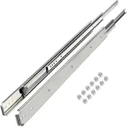 52" Heavy-Duty Soft Close Drawer Slides, Full Extension, 500lb Capacity