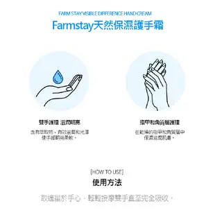 【韓國FarmStay】保濕護手霜-8款任選 (3.6折)