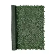 VEVOR Ivy Privacy Fence, 96"x72" Artificial Green Wall Screen, Greenery Ivy F...