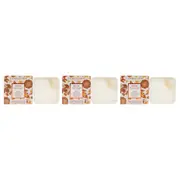 LErbolario Berries Flowers Wood Perfumed Soap - Pack of 3 For Unisex 3.5 oz Soap