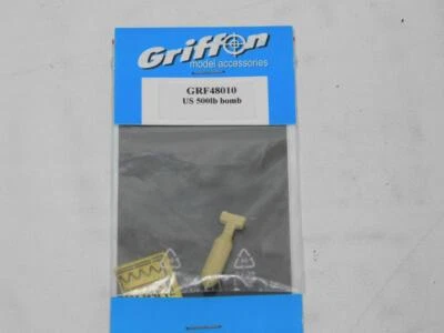 1/48 Griffon GRF48010 US 500lb Bomb Detail Set For Plastic Models NEW