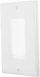 BESTOYARD Cable Management Brush Plate Brush Wall Insert Wall Plate for Efficient Wire Management