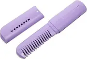 Vaguelly Cordless USB Hair Straightening Brush Rechargeable Hot Brush for Styling Portable Straightener Comb with Scalp Massage Function for Travel