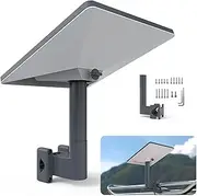 Koroao Starlink Mini Mount, RV Ladder Mount for Starlink Mini, Aluminum Alloy Starlink Kit with Installation Range 0.8-1.97” Pipe Adapter for RV/Ladder/Pole/Rack/Roof Starlink Mini Accessories