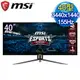 MSI 微星 MAG401QR 40型 IPS UWQHD 155Hz 電競螢幕