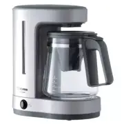 Zojirushi Zutto 5 Cup Silver Drip Coffee Maker Compact and Stylish Design