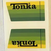 Custom Replacement Stickers Decals #13190 Tonka Dump Truck - Waterproof Vinyl