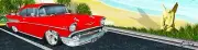 Chev Belair Red Bar Runner Man Cave Bar Runner. Man Cave. Australian Made