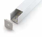Surface Strip Light Profile L2000mm Aluminium - VB-ALP018-2M-WH