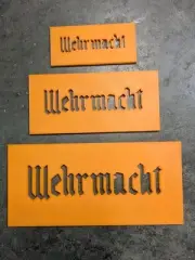 Wehrmacht Stencil Set - Third Reich - WW2 for Reenactors and Collectors 3 Sizes
