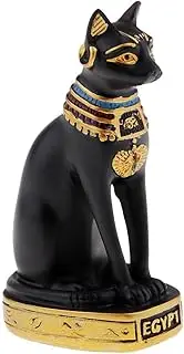 [Generic] Pharaoh Bastet Figurine in Resin for Decoration - Black