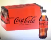 COCA-COLA ZERO SUGAR BEVERAGE, PLASTIC BOTTLES (16.9 fl. oz, 24 BOTTLES)