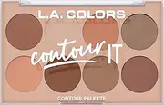 L. A. COLORS I Heart Makeup Contour Palette - Medium To Deep