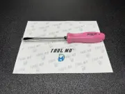 Snap-on Tools USA NEW PEARL PINK Hard Handle 5/16" Flat Head Screwdriver SDD6A