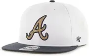 '47 Brand Captain Snapback Cap - Corkscrew Atlanta Braves