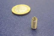 18-8 Stainless Steel Set Screws, Cone Point, 10-24 x 1/2" Length, 75 Pieces