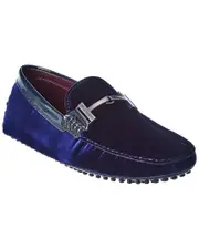 TODs Gommini Velvet & Patent Loafer