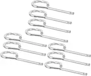 FUNOMOCYA 10 Pack Fire Extinguisher Lock Pins Metal Safety Pins for Fire Equipment