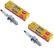 NGK DPR8EA-9 Spark Plugs Standard Series Street MX ATV 2 Pack
