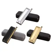 Harmonica for Key of C 12 Hole 48 Tone with for Case for Professional Player Beg
