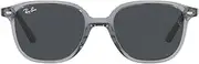 [Ray-Ban] LEONARD JR RJ 9093S Transparent Blue/Dark Grey 45/16/130 junior Sunglasses