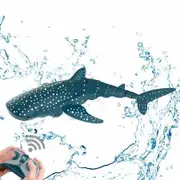 Remote Control Shark Toy Remote Control Boat for Pool Shark Toys Dual Batteries
