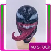 Mens The Venom Mask Edward Brock Superhero Spiderman Masks Cosplay Props Costume