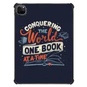 iPad Pro 11-inch (3rd/4th gen) iPad Impact Case Conquering The World One Book At a Time
