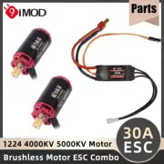 9IMOD Brushless 30A ESC 1224 Motor Combo Mini For 1/24 RC Car Axial SCX24 TRX4M