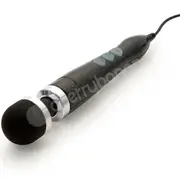 Doxy Number 3 Disco Black Die Cast Vibrating Massager Wand