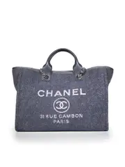 2019 Blue Deauville Tote Bag