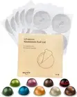 Aluminum Foil Lids to Reuse Coffee Pods Compatible with Nespresso Vertuo Line 10