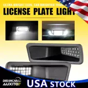 For 2019 Dodge 2020-2024 1500 Ram LED Rear Bumper License Plate Light Lamp Set