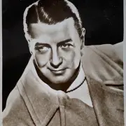 c1930 RPPC Actor Clive Brook Paramount Pictures Postcard Real Photo Unposted