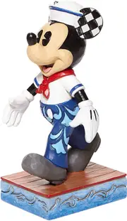 Disney Traditions Mickey Mouse Snazzy Sailor Personality Pose Figurine