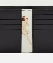 ⚡RARE⚡ PAUL SMITH Naked Lady Wallet Holding Apple *NEW W/TAGS* HARD TO FIND