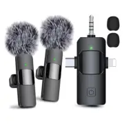 3 in 1 Lavalier Microphones for , Android, Camera, USB-C Microphone, 7231