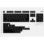 德國 GMK 鍵帽 WHITE-ON-BLACK 黑底白字ABS二色成型 適配 ROG AZOTH EXTREME 鍵盤