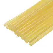 Mini Hot Glue Gun Sticks 8-inch x 0.27-inch for Glue Guns, Yellow Clear 30pcs